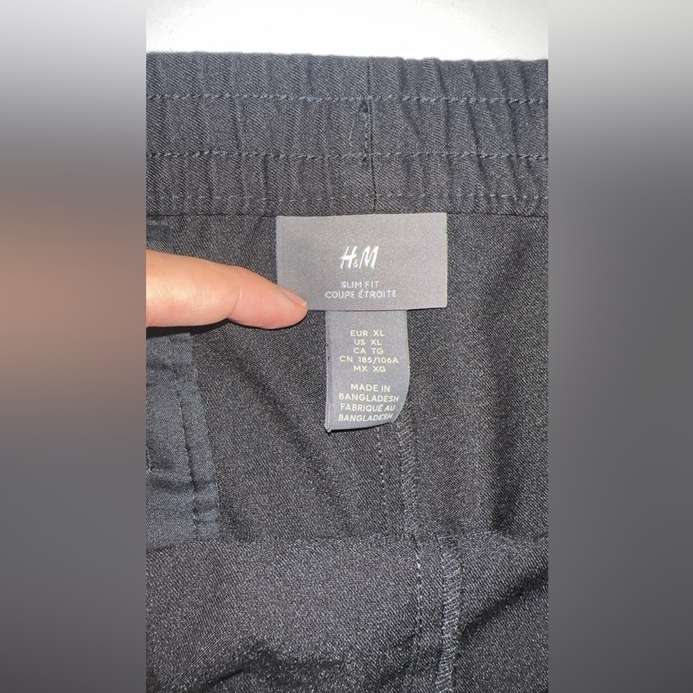 H&M Men’s Dressy Fit Joggers NWOT *2 for 35* size XL - Picture 6 of 7